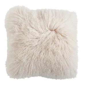 20" MONOGOLIAN FUR PILLOW