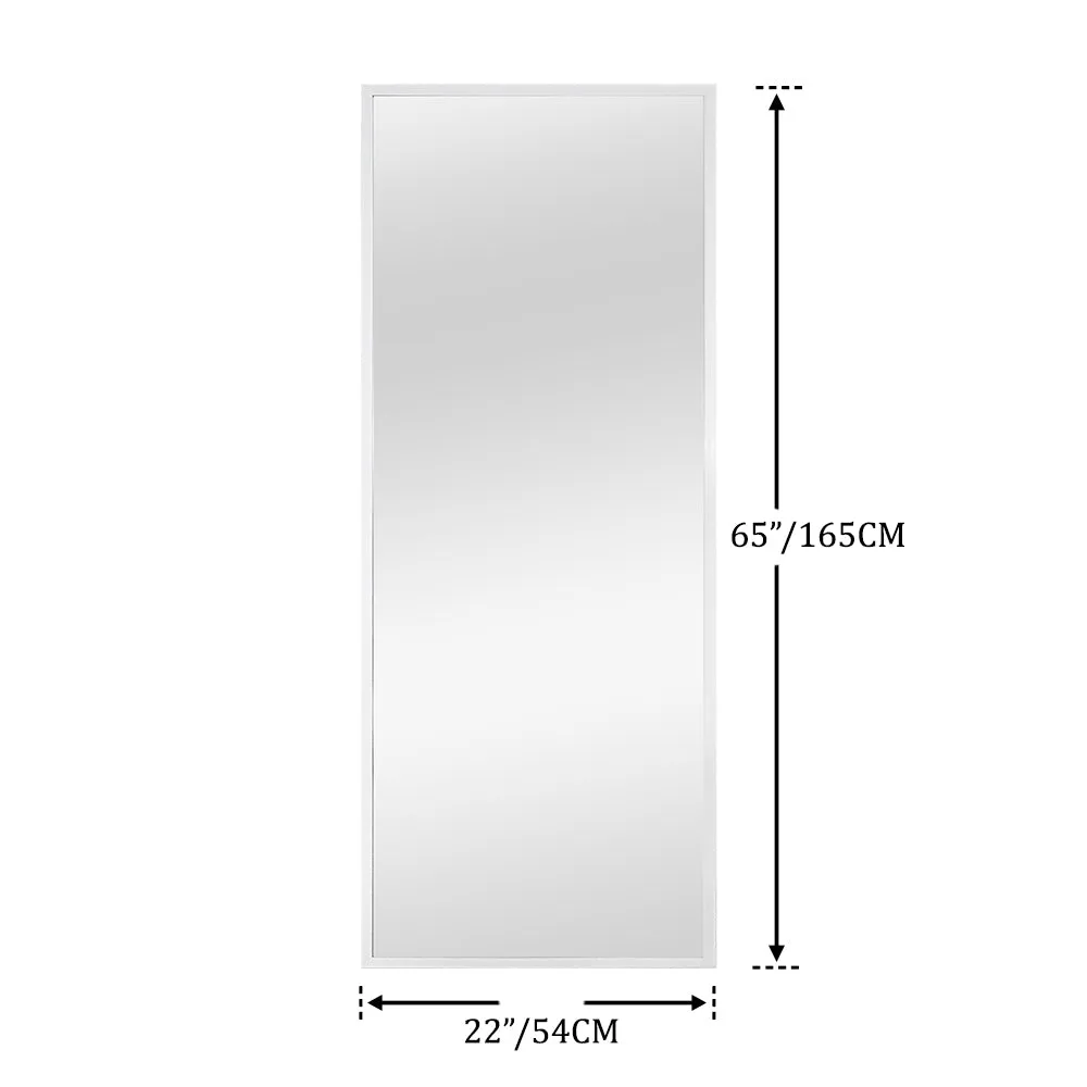 64-in H x 21-in W PS Framed Full Length Mirror