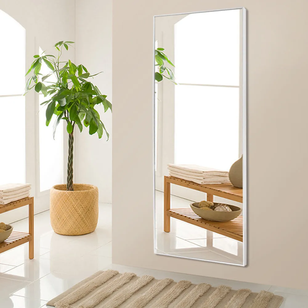 64-in H x 21-in W PS Framed Full Length Mirror