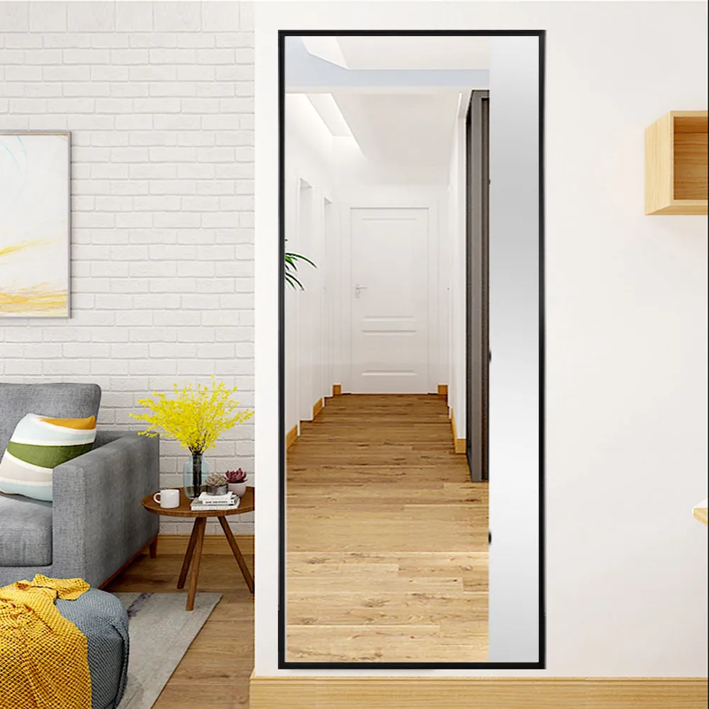 64-in H x 21-in W PS Framed Full Length Mirror
