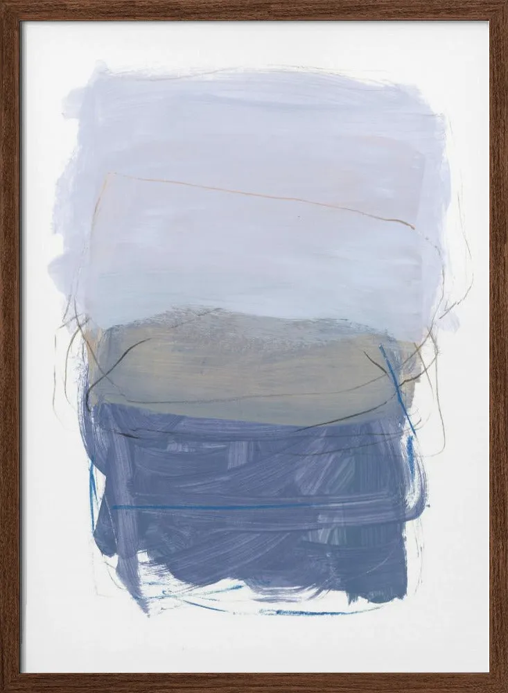 Abstract Sketch - Stretched Canvas, Poster or Fine Art Print