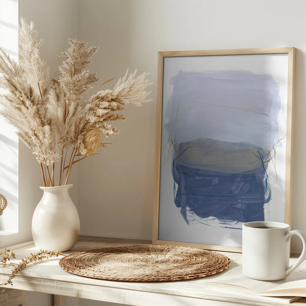 Abstract Sketch - Stretched Canvas, Poster or Fine Art Print