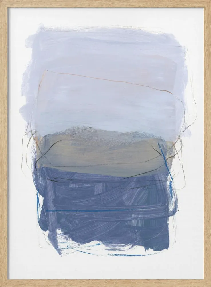 Abstract Sketch - Stretched Canvas, Poster or Fine Art Print