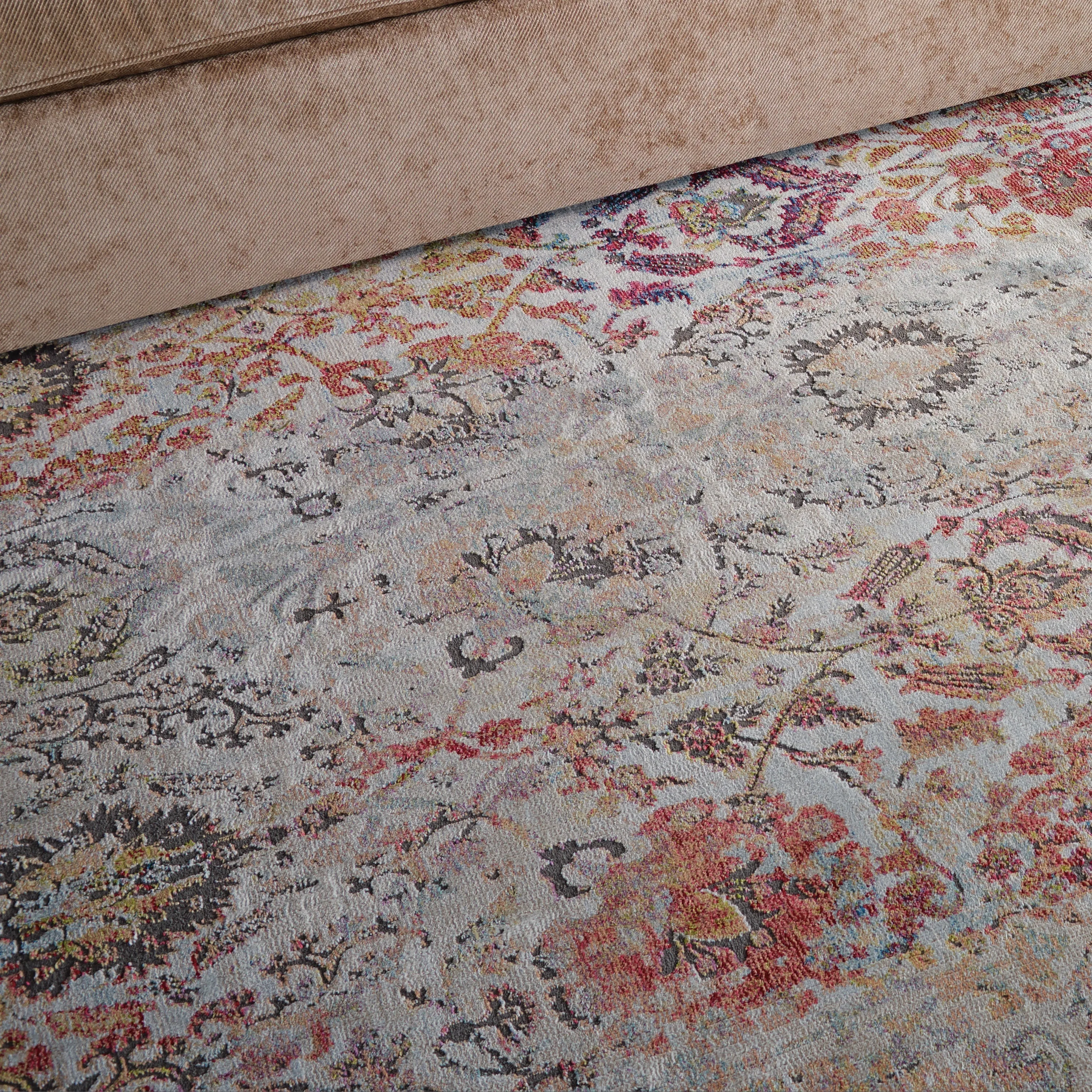 Ankara Global Ivory/Orange Rug