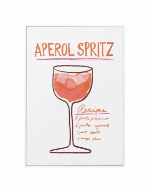 Aperol Spritz By Athene Fritsch | Framed Canvas Art Print