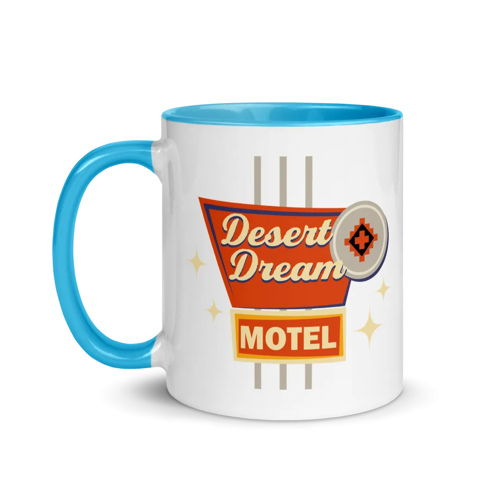 As Dusk Falls Desert Dream Motel Mug