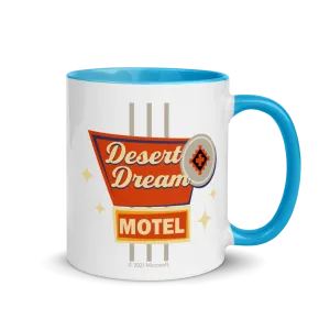 As Dusk Falls Desert Dream Motel Mug