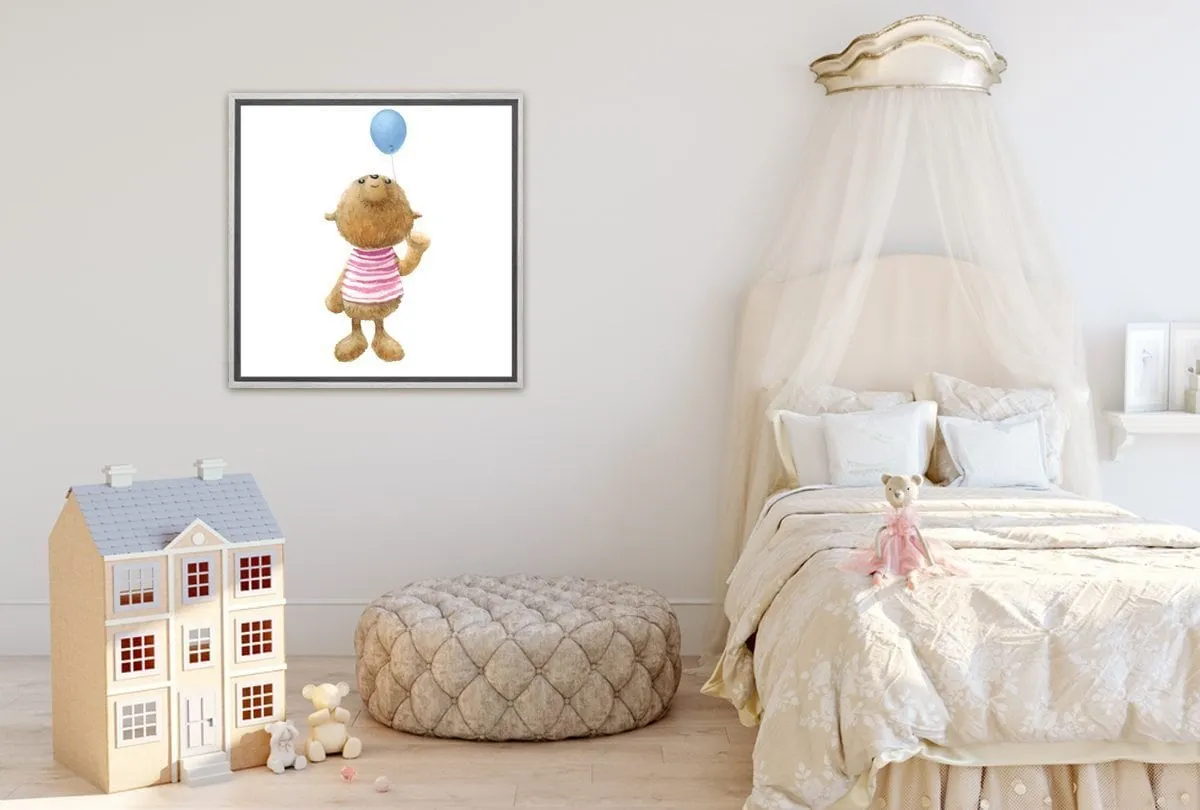 Balloon Bear | Canvas Wall Art Print