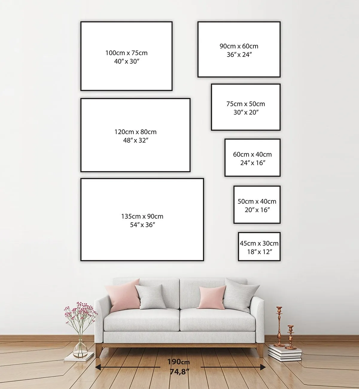 Beach Watercolour | Canvas Wall Art Print