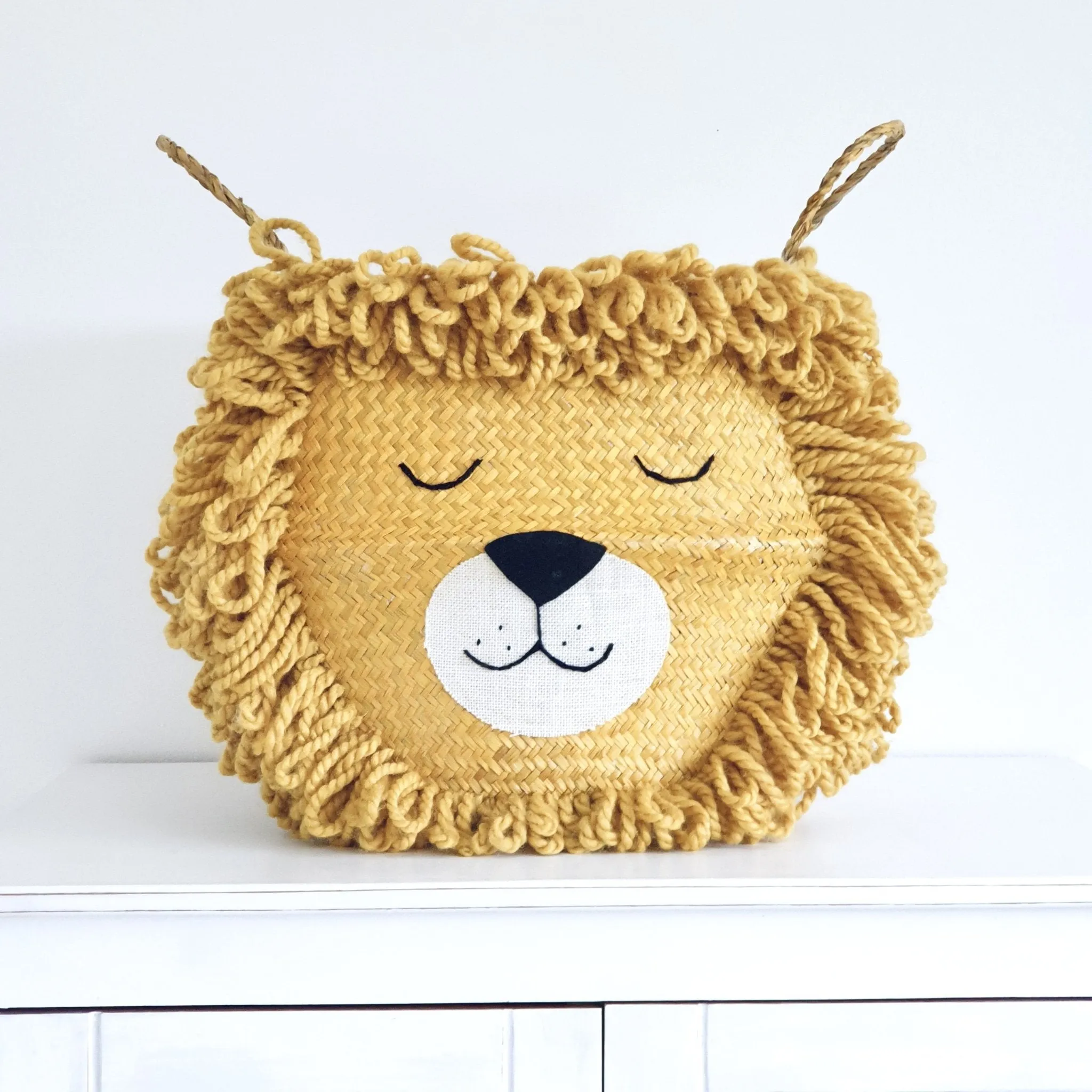 Bellybambino Yellow Lion Basket - Extra Large