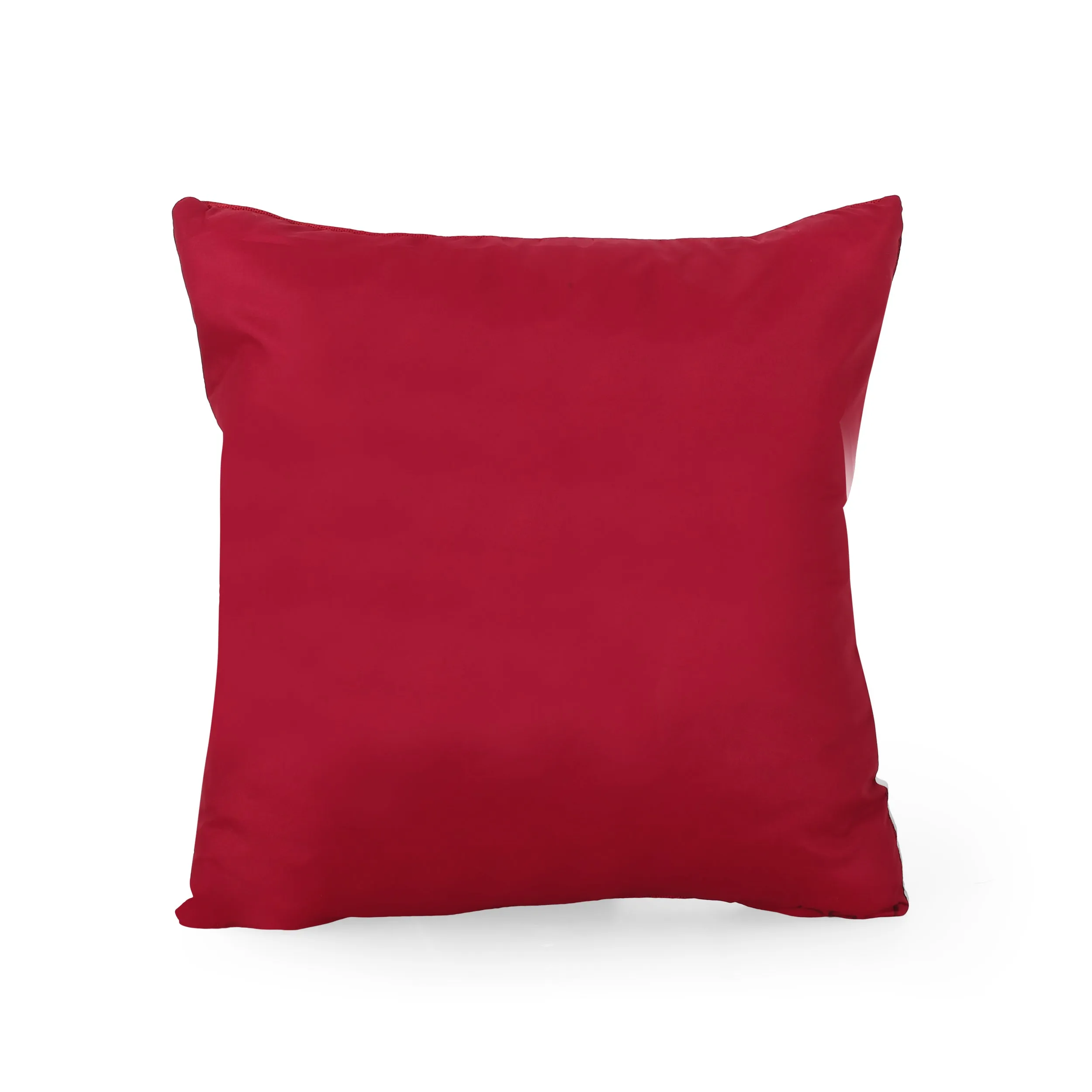 Benoit Modern Fabric Christmas Throw Pillow