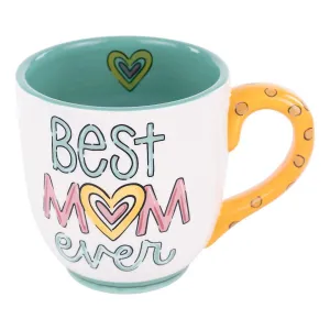 Best Mom Ever Heart Mug