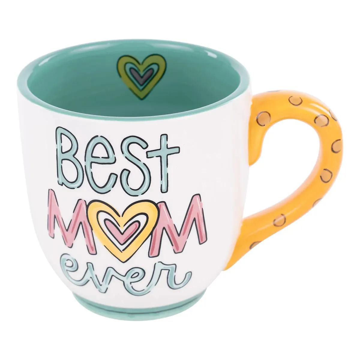 Best Mom Ever Heart Mug