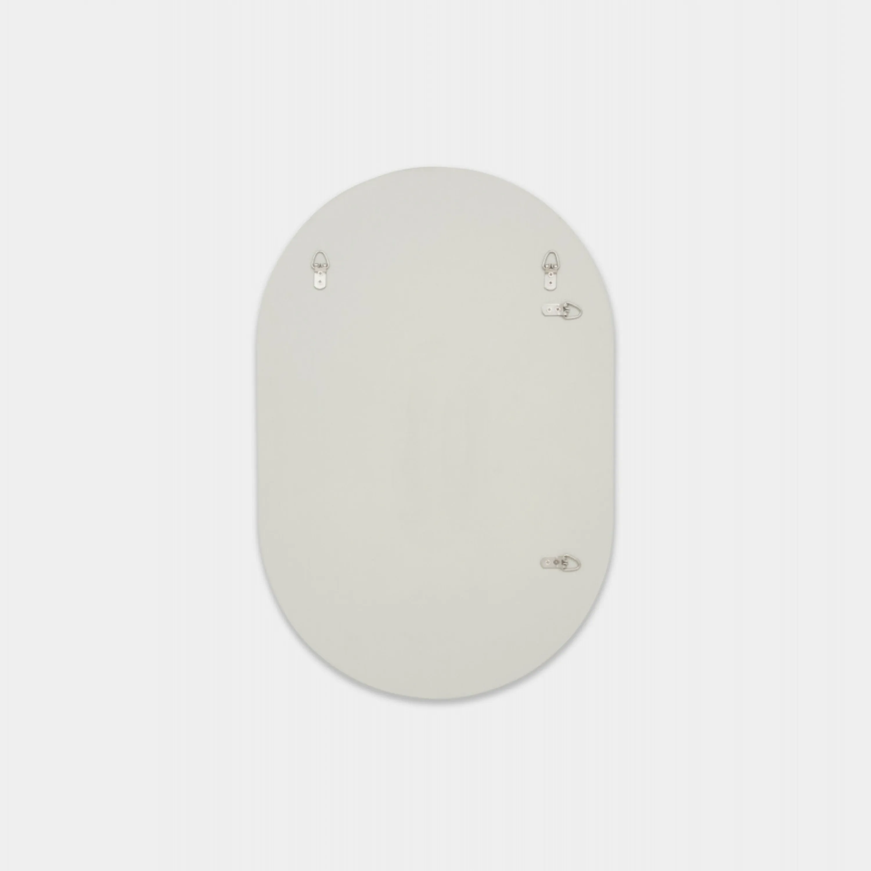 Bjorn Oval Mirror - Dove 80cm x 120cm