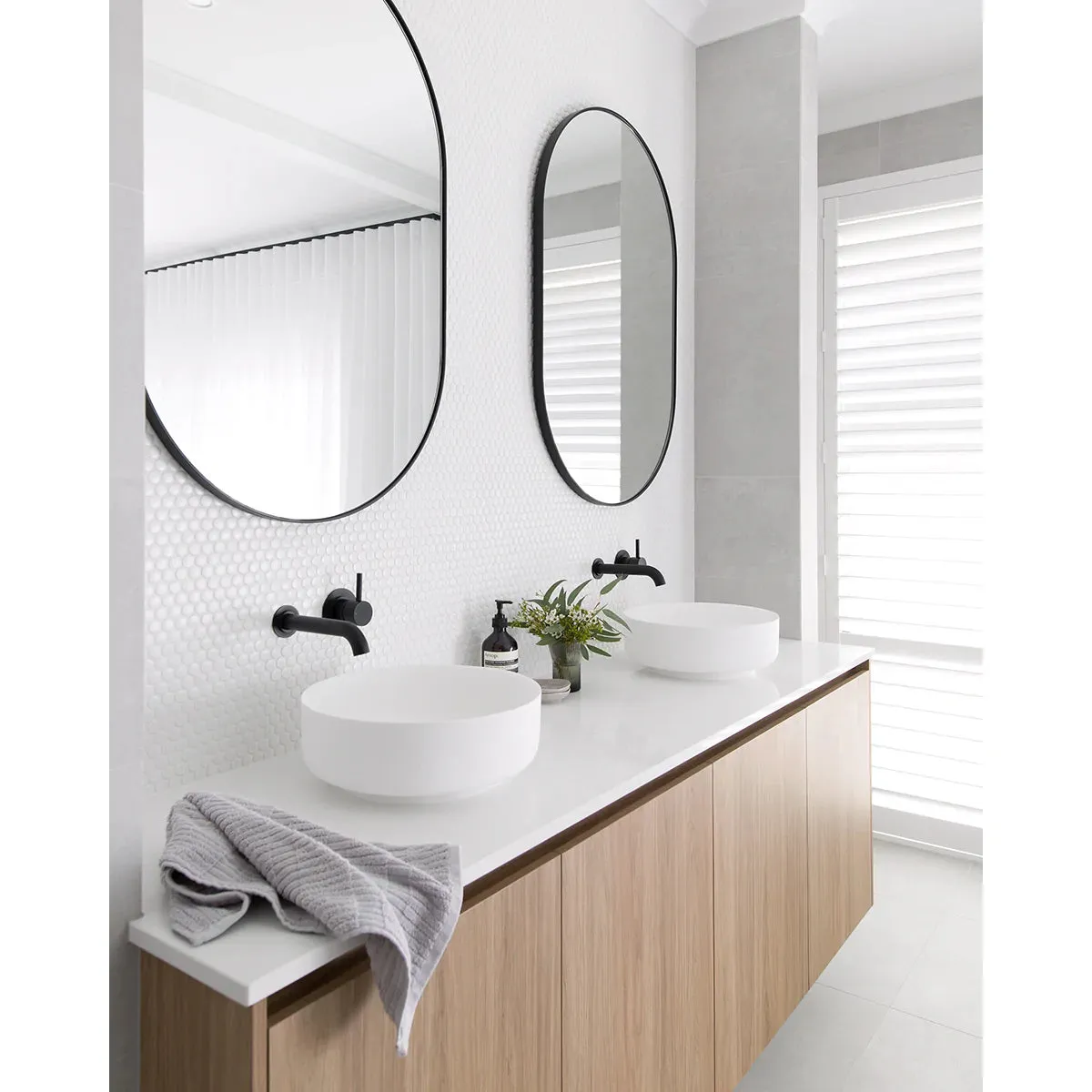 Bjorn Oval Mirror