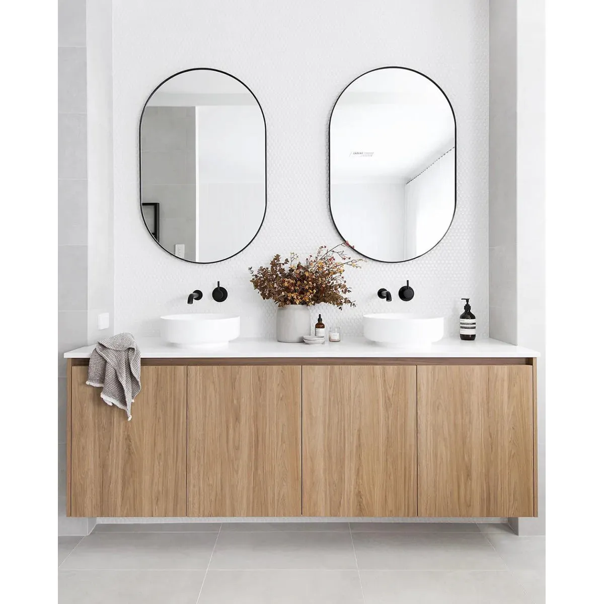 Bjorn Oval Mirror