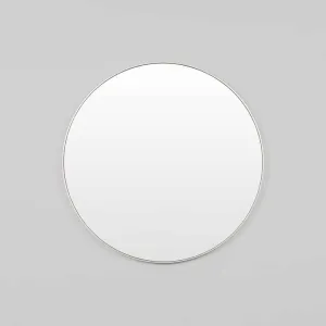Bjorn Round Mirror - Silver 60cm