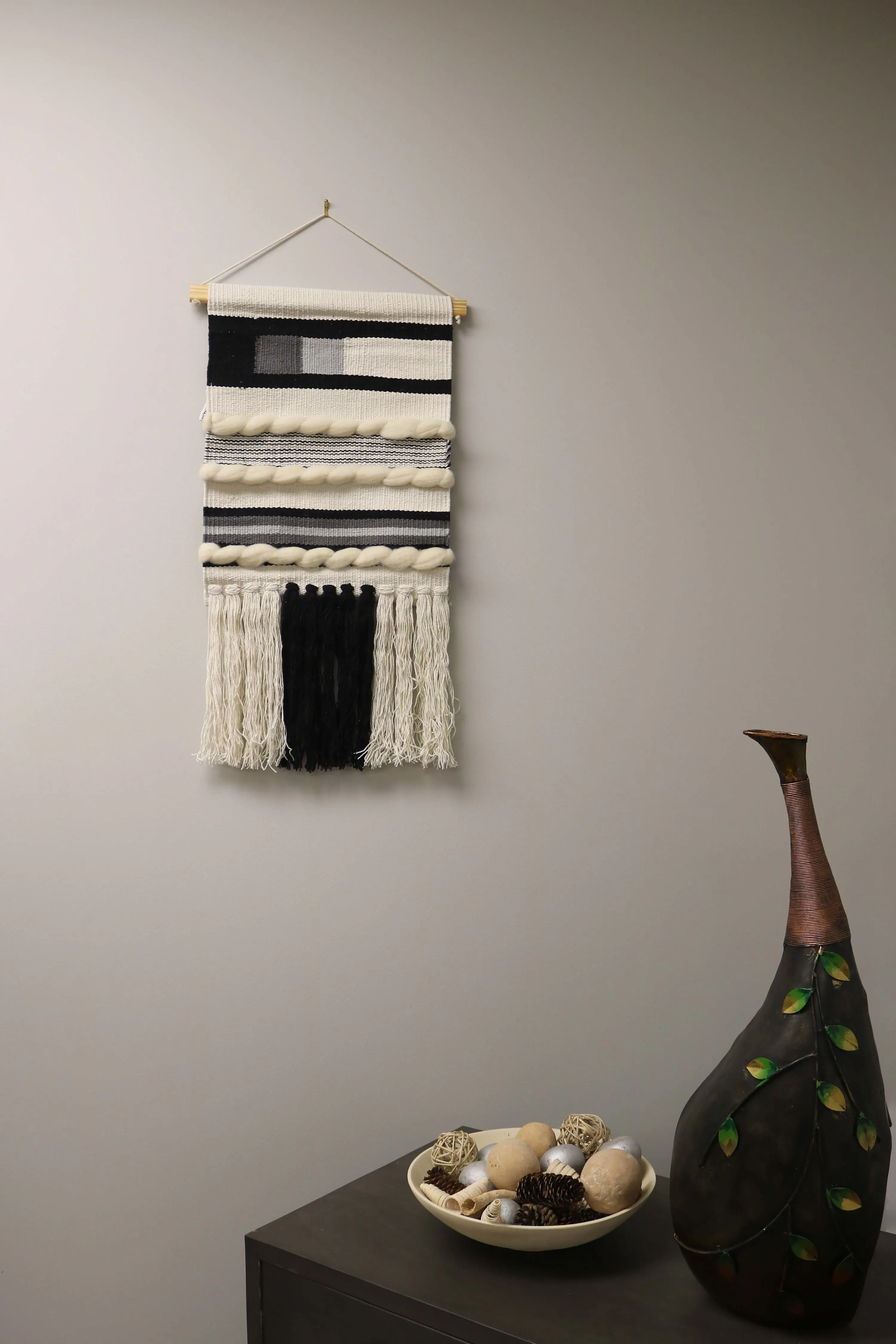Black & White Wall Hanging