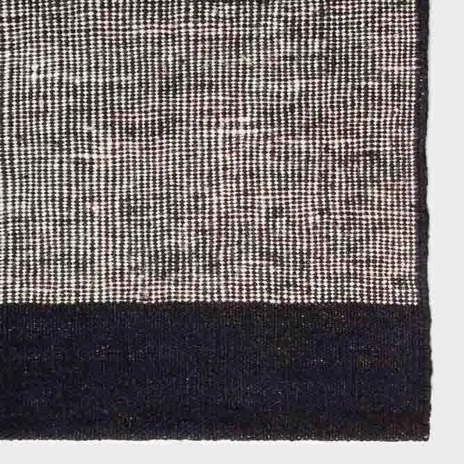 Black Dots Kilim Rug