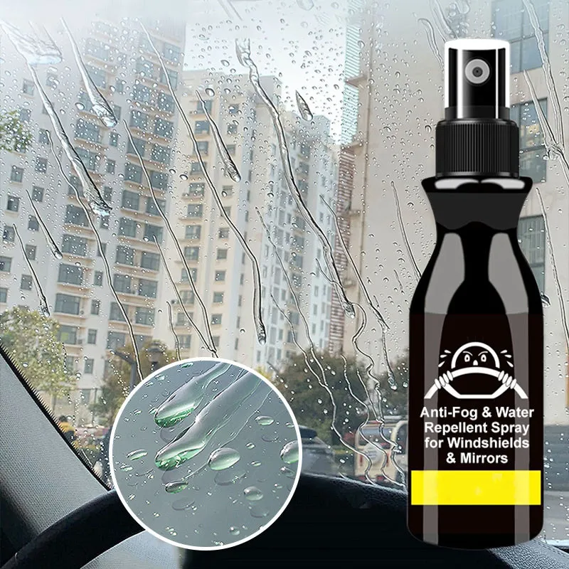 BLACK FRIDAY SALE 49% OFF!Anti-Fog & Water Repellent Spray for Windshields & Mirrors