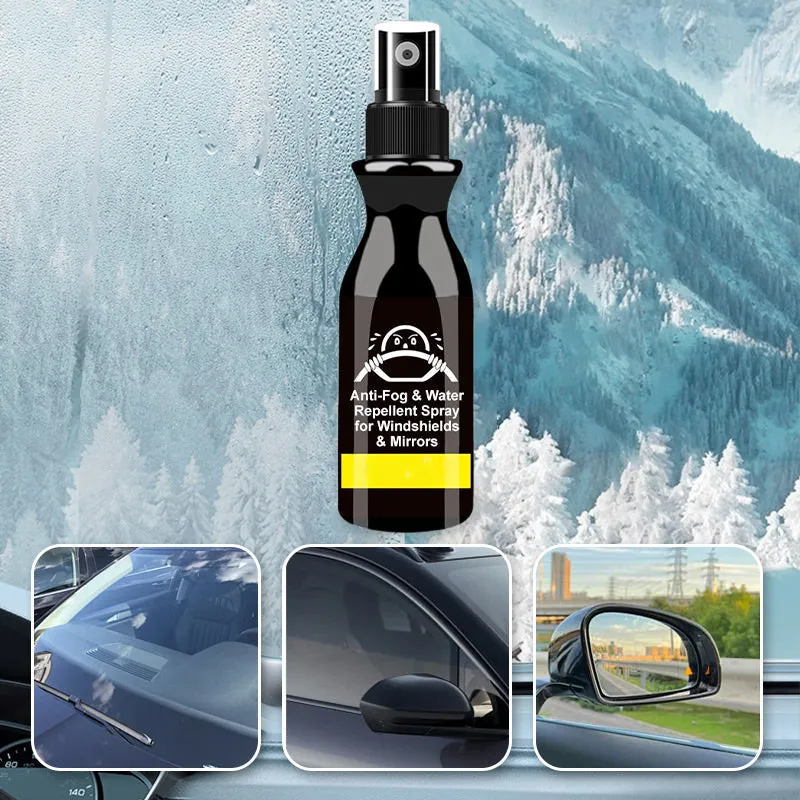 BLACK FRIDAY SALE 49% OFF!Anti-Fog & Water Repellent Spray for Windshields & Mirrors