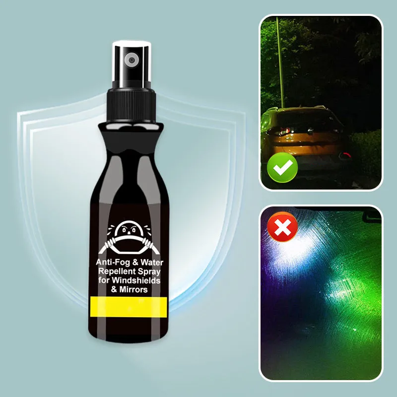 BLACK FRIDAY SALE 49% OFF!Anti-Fog & Water Repellent Spray for Windshields & Mirrors