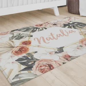 Boho Tropics Nursery Rug