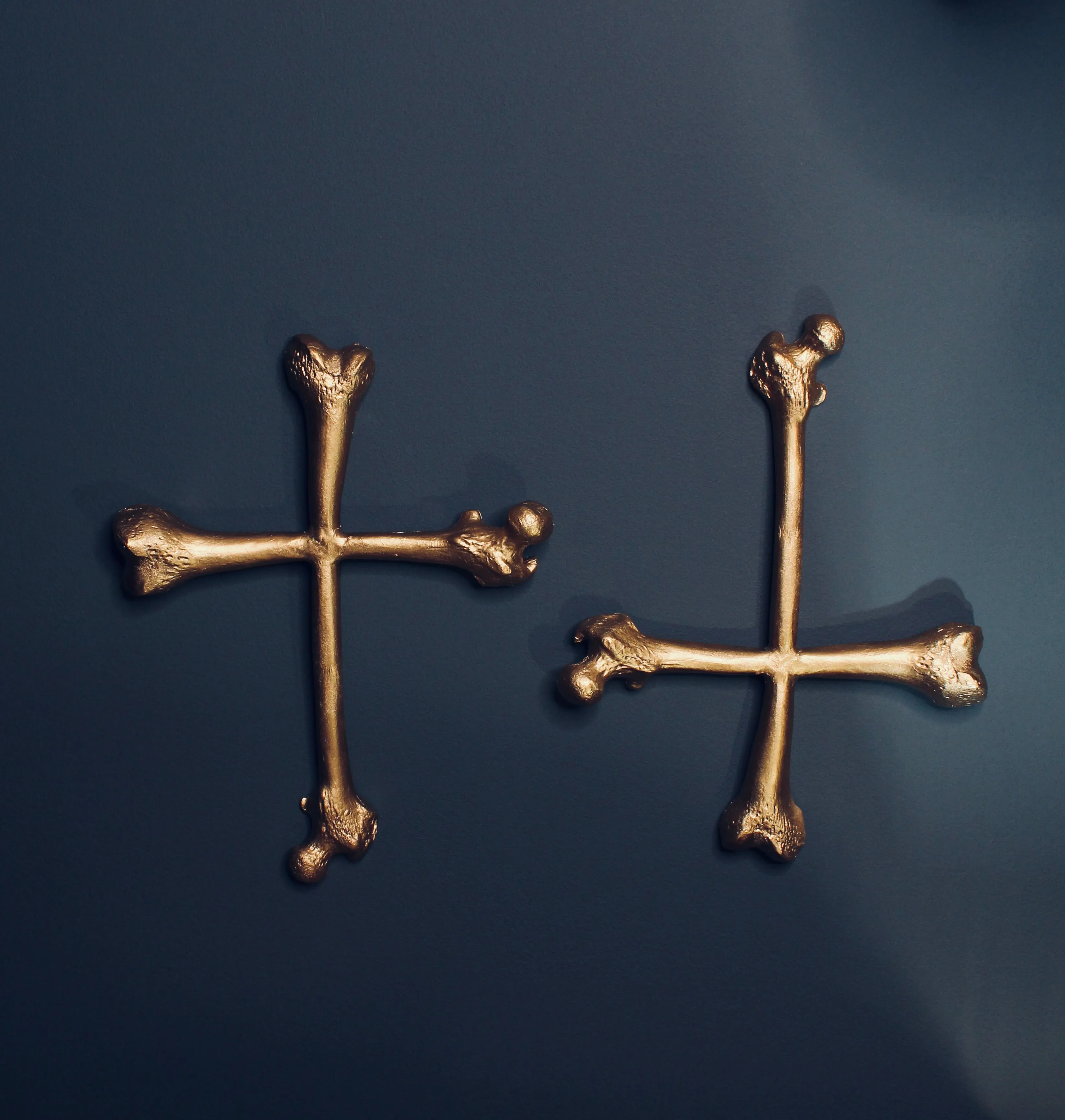 Bone Cross Wall Hanging