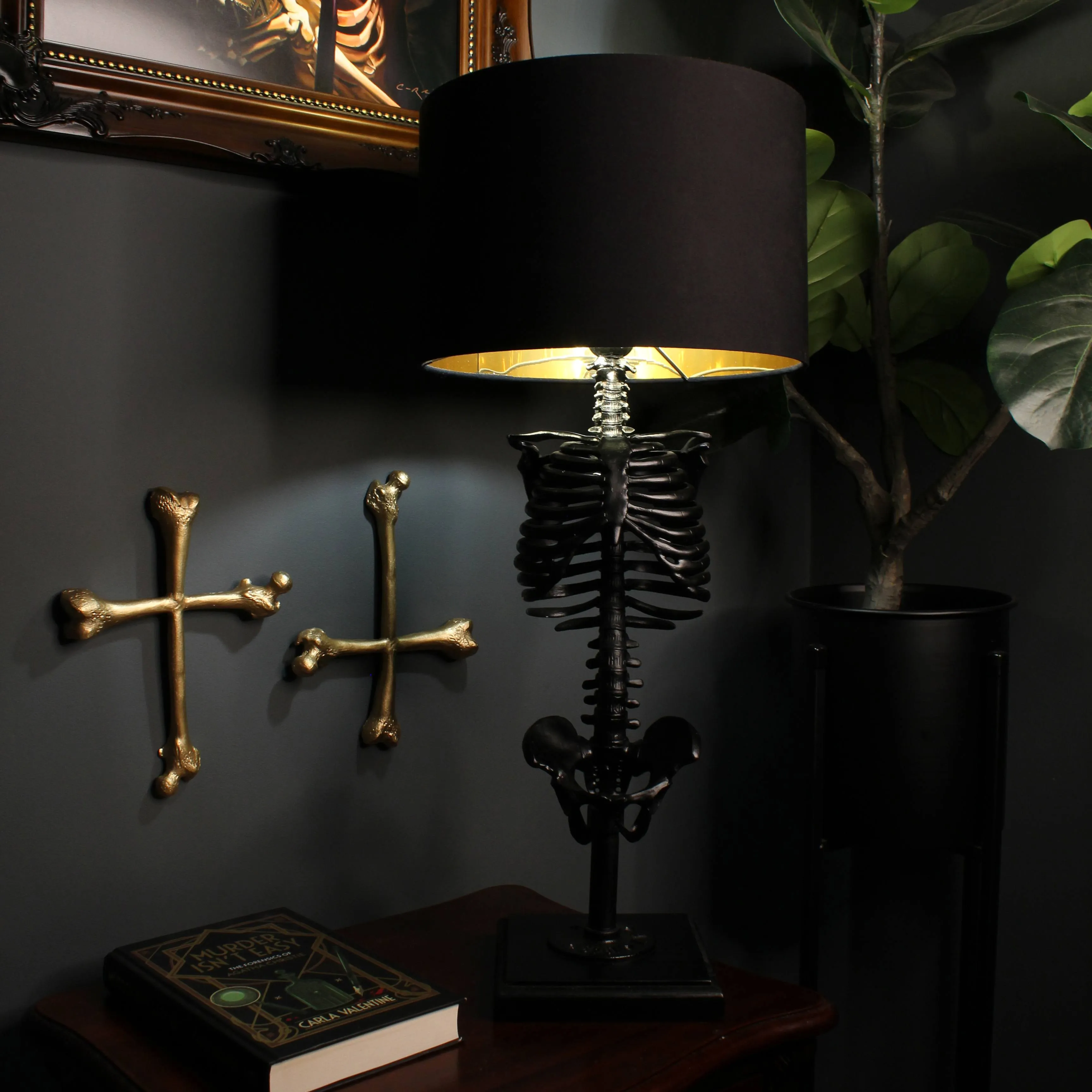 Bone Cross Wall Hanging