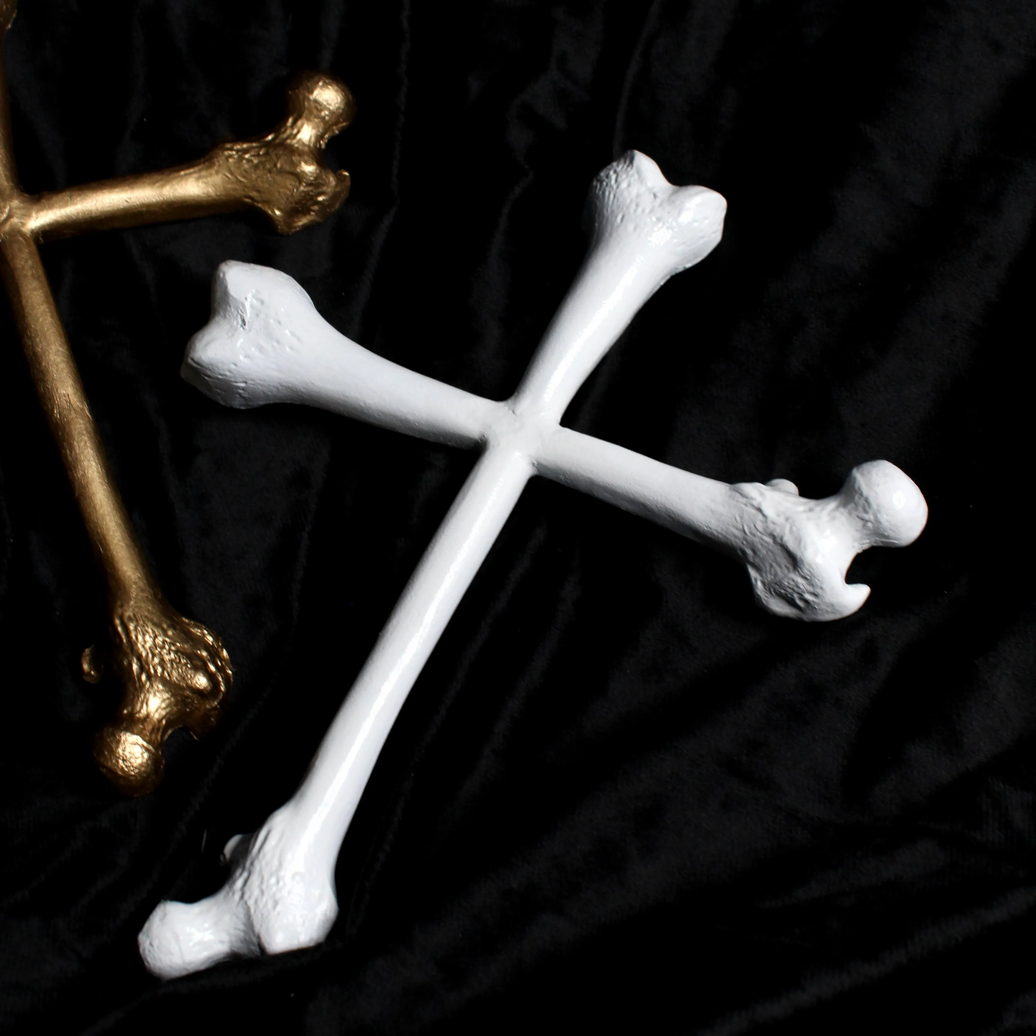 Bone Cross Wall Hanging