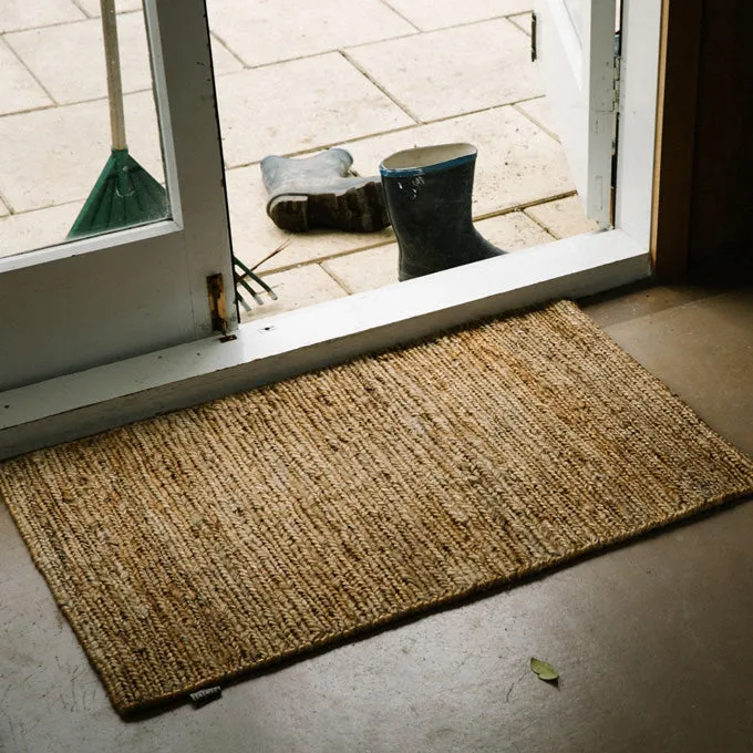 Braided Jute Entrance Mat | Natural