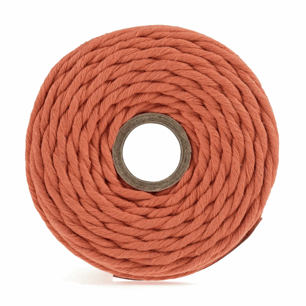 Burnt Orange Macrame Cord - 87m x 4mm