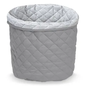 Cam Cam Quilted Storage Basket in Grey - Medium