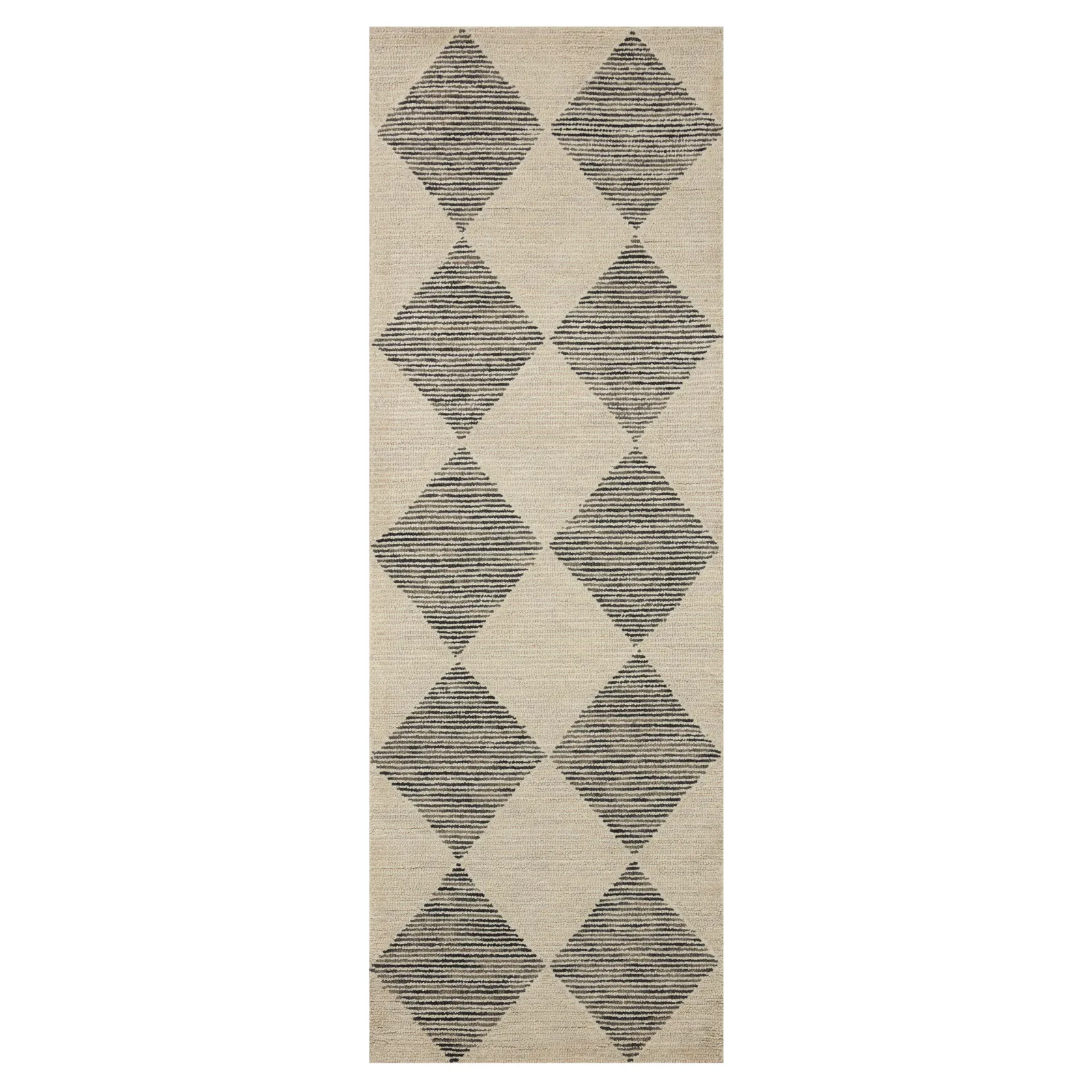 Chris Loves Julia x Loloi Francis Beige / Charcoal Rug