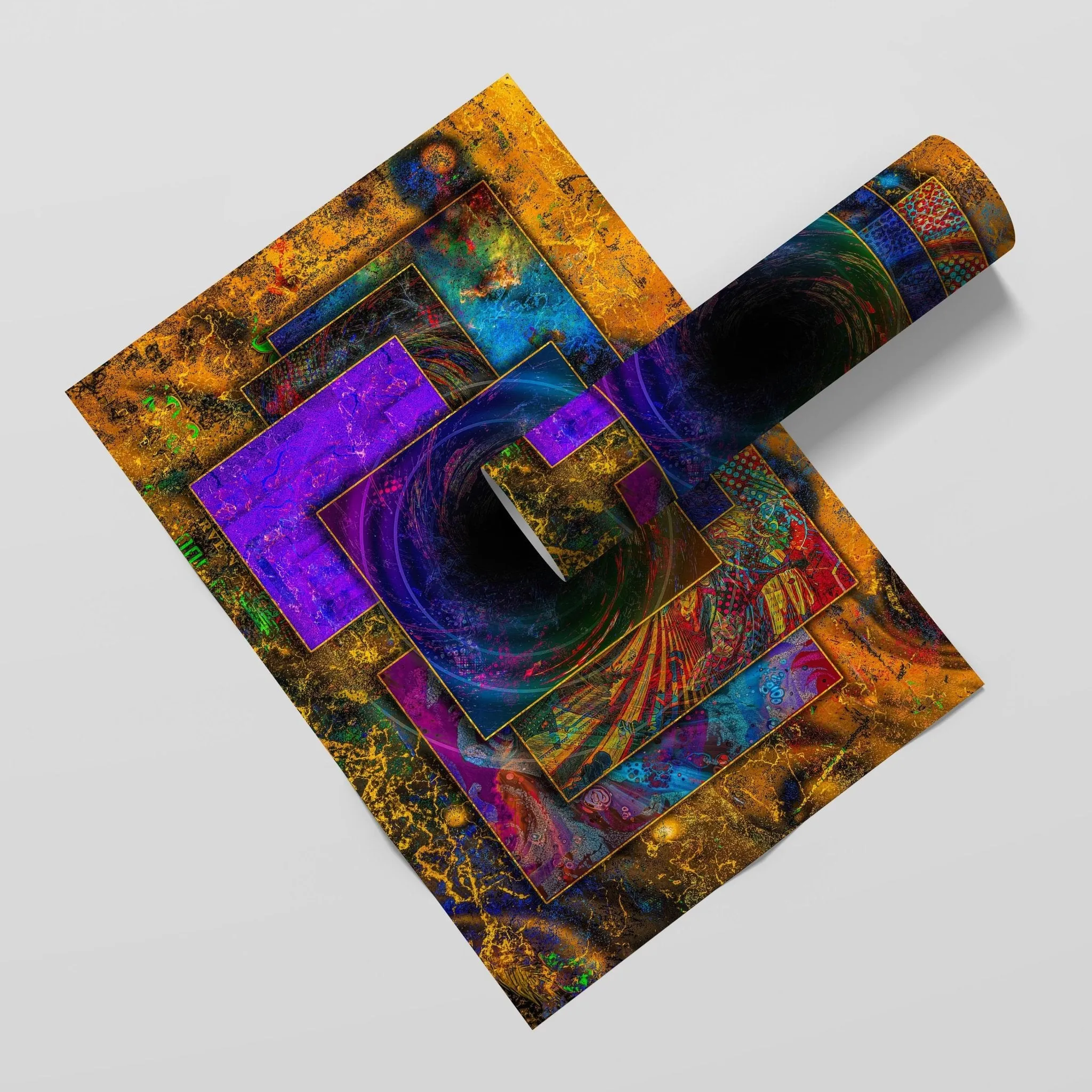Controlled Chaos Semi-gloss Print