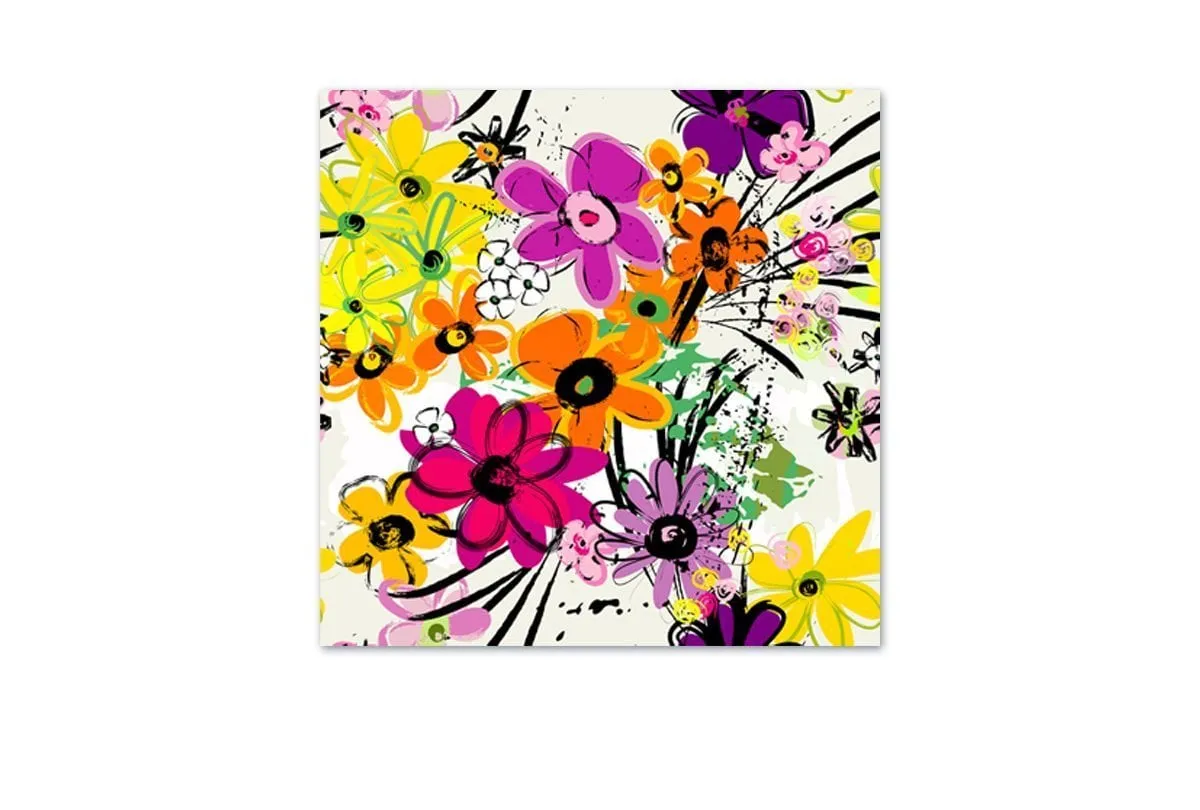 Daisies Abstract 2 | Canvas Art Print