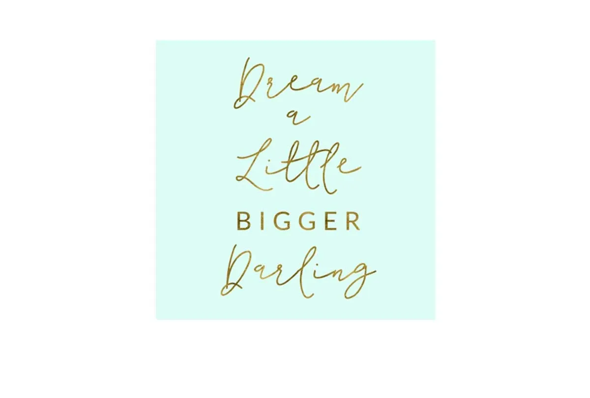 Dream Bigger | Canvas Wall Art Print