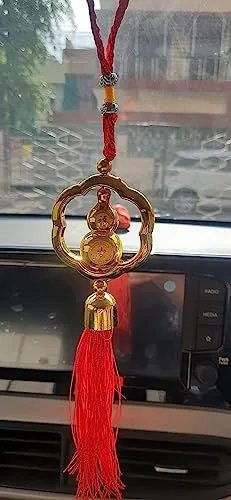 Evil Eye Wind Chime for Home & Office Wall Hanging for Home Protection | Car Hanging | Brings Positive Vibes & Removes Negative Energy | Turkish Evil Eye Wind Chime Gold Kalash
