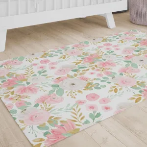Floral Jungle Nursery Rug