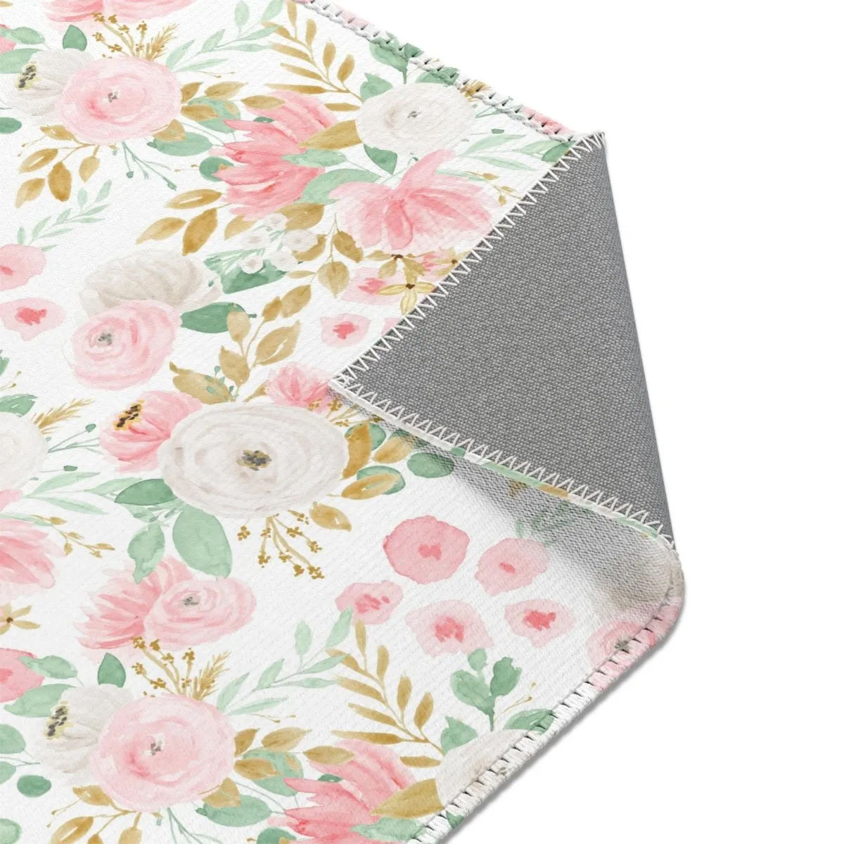 Floral Jungle Nursery Rug