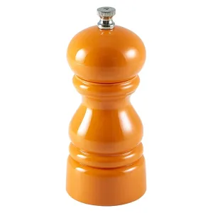 Genware Salt Or Pepper Grinder Orange 12.7cm pack of 1