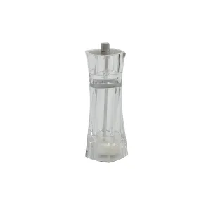 GenWare Twisted Acrylic Combo Pepper Grinder/ Salt Shaker pack of 1