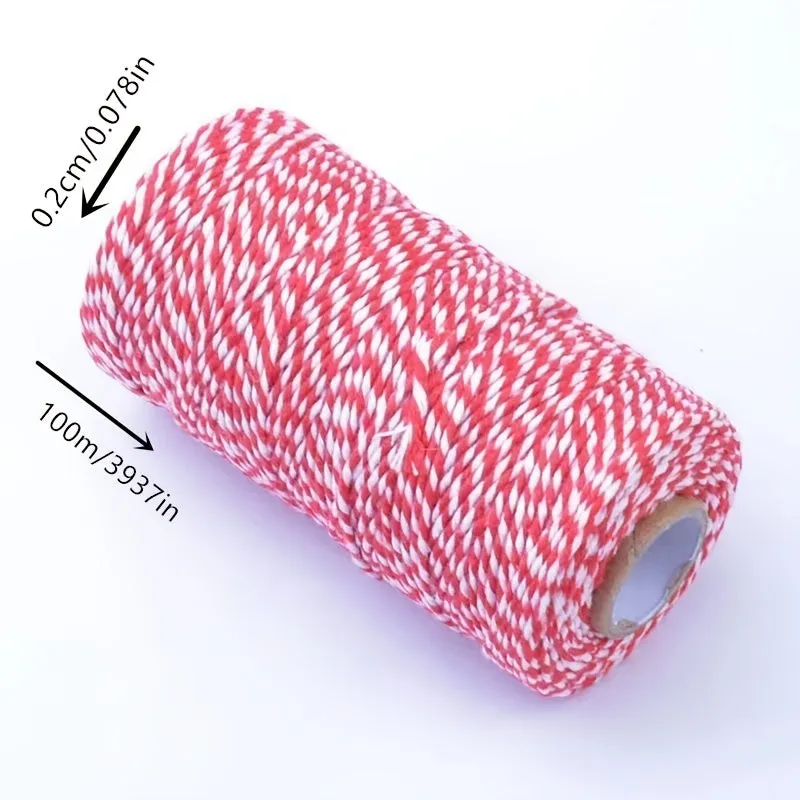 Handcrafted DIY Cotton Thread for Gift Packaging  Accessories
