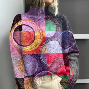 Helen - Luxurious Art-Inspired Jumper