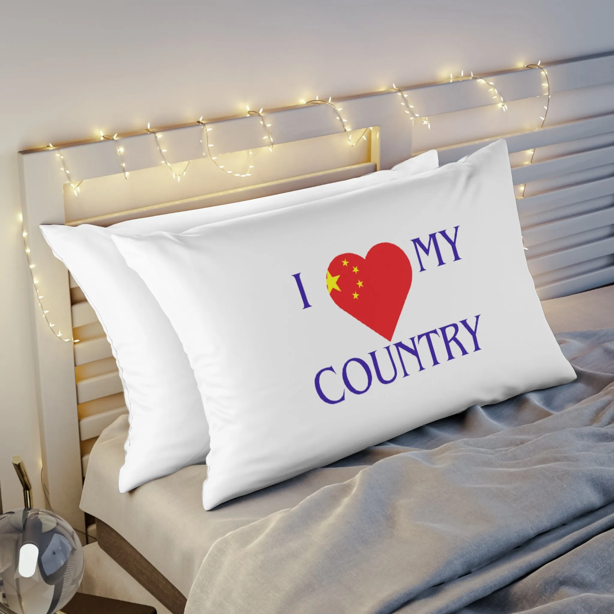 I love my country China Pillow Sham