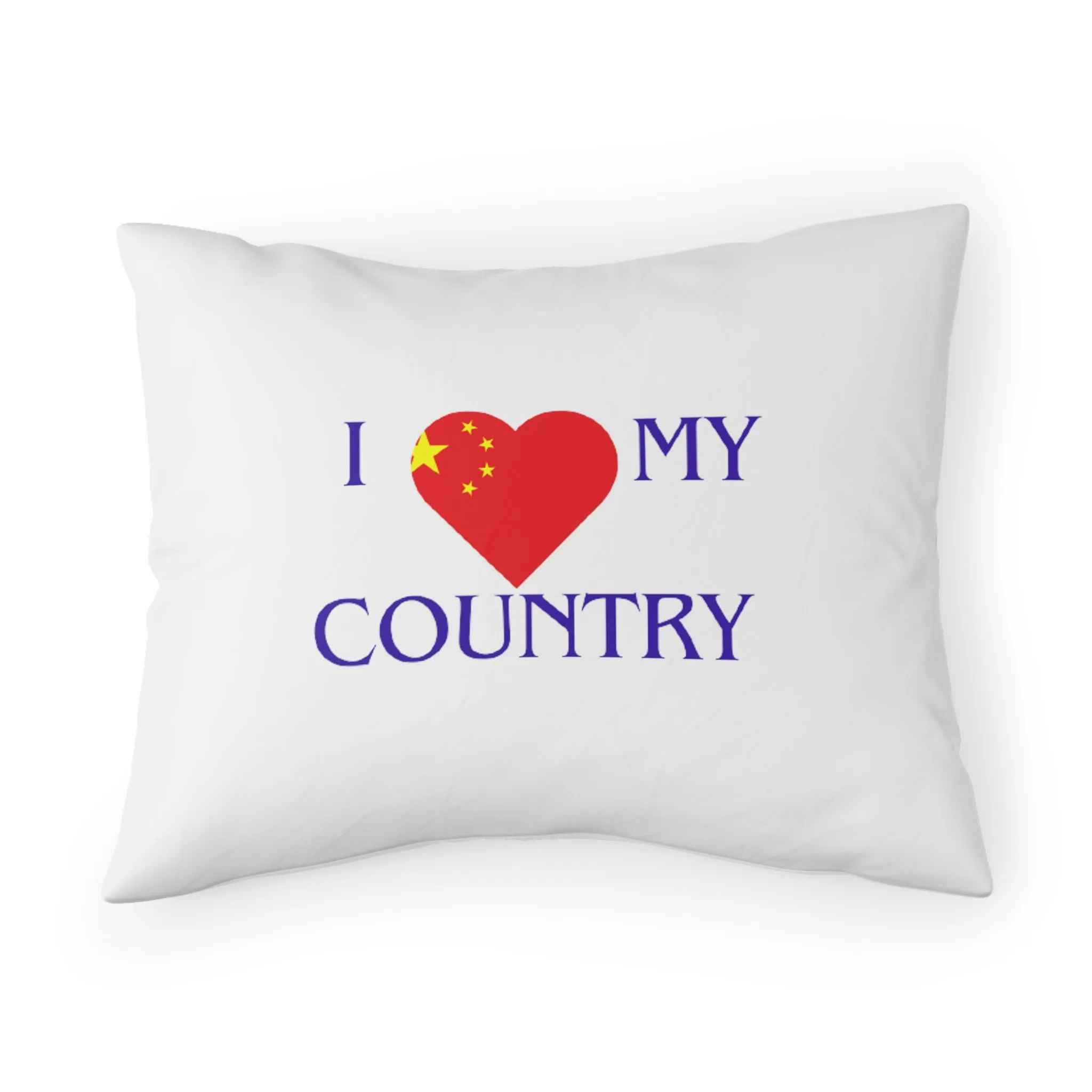 I love my country China Pillow Sham