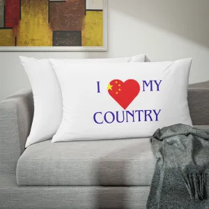 I love my country China Pillow Sham