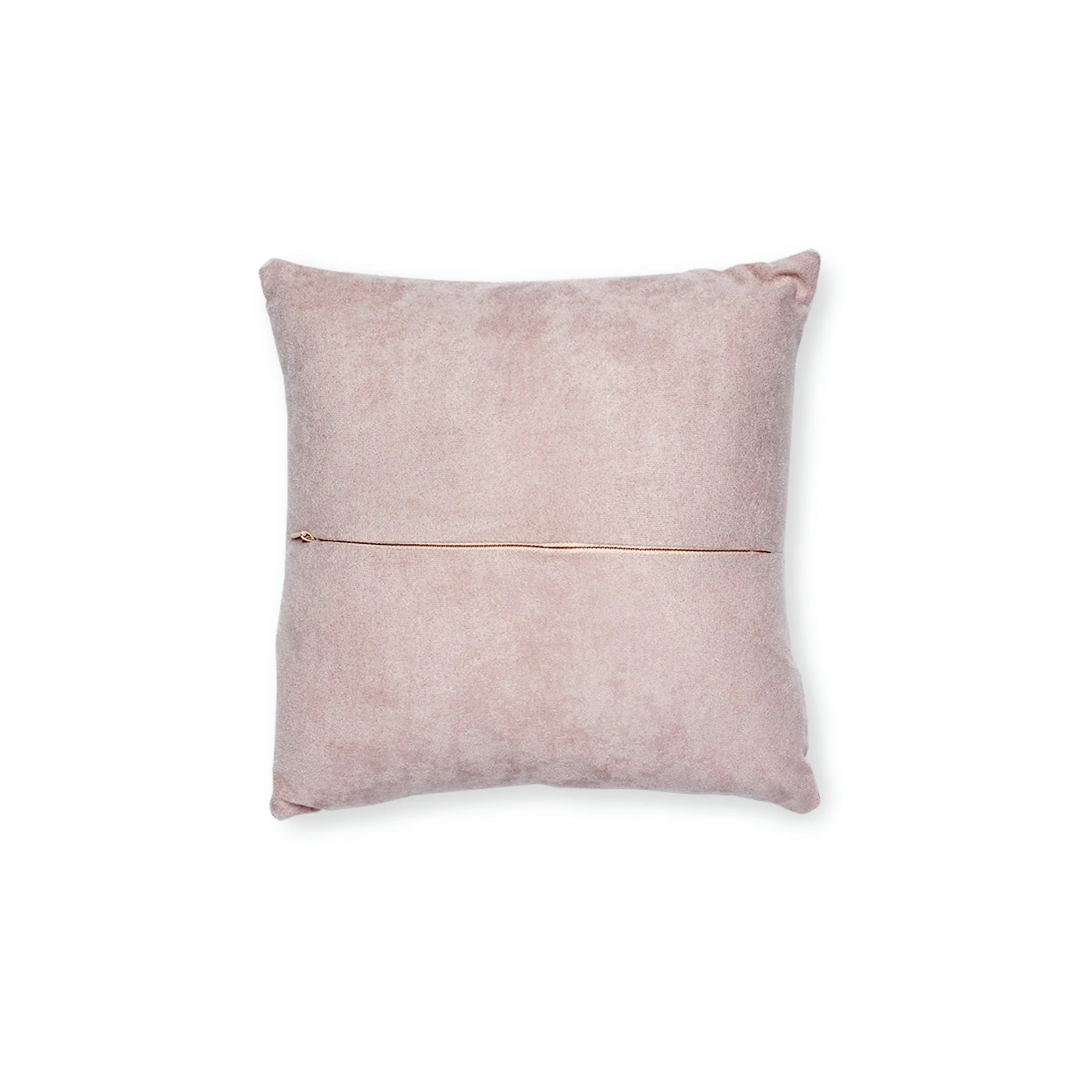 I love my French Bulldog Dog POD Square Pillow - Pink Back