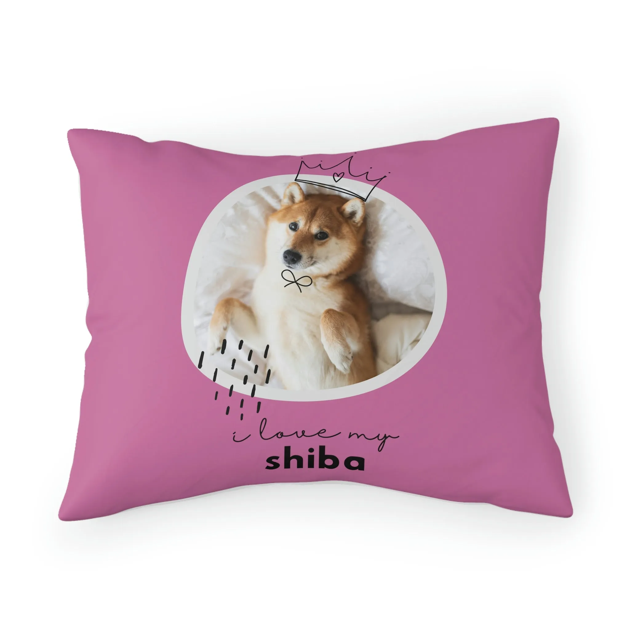 I love my Shiba Dog POD Pillow Sham