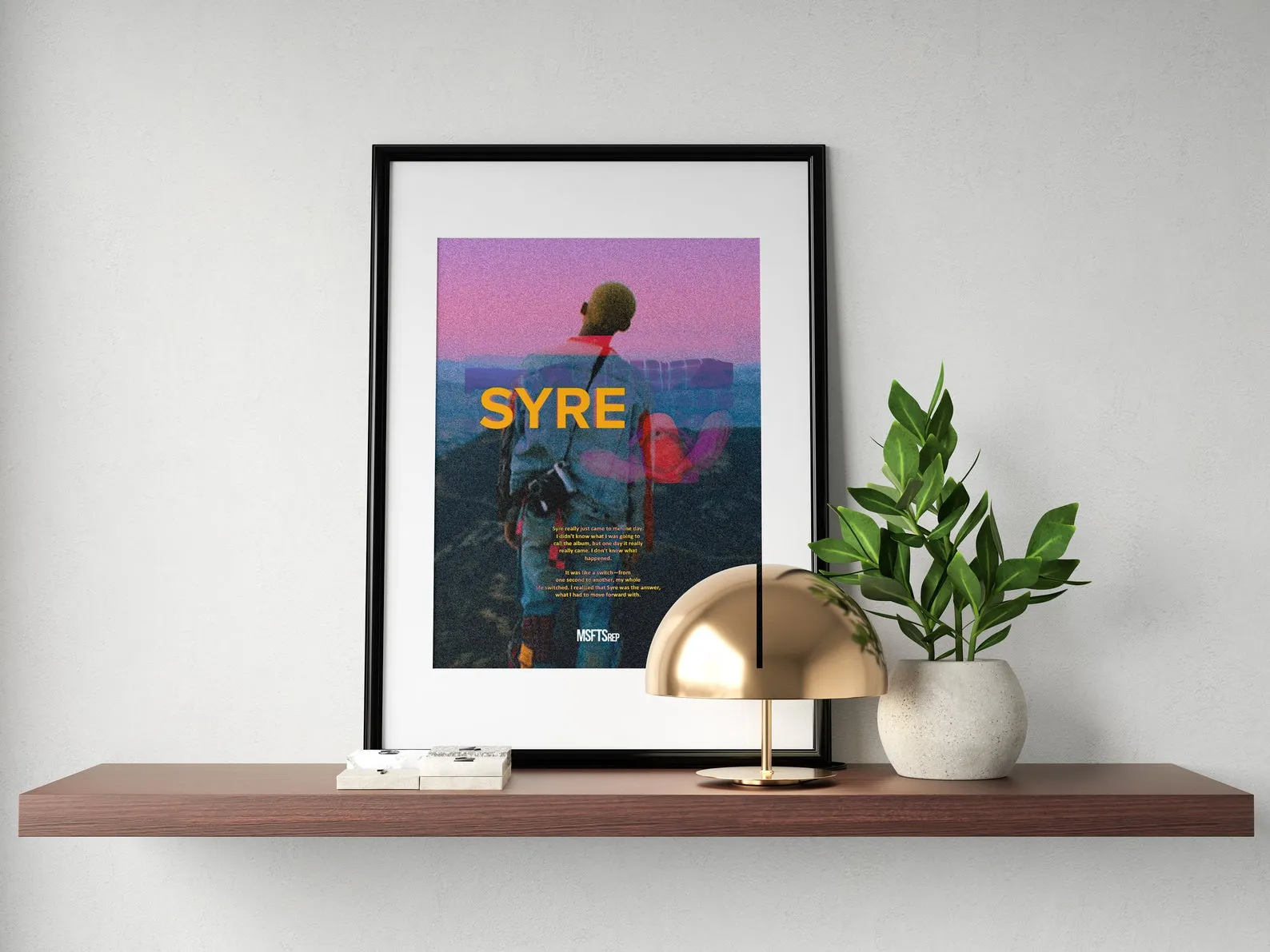 Jaden Smith Syre Poster, Custom Music Print, Music Poster, Custom Poster, Home Decor, Wall Hangings, Actor And Rapper Jaden Smith